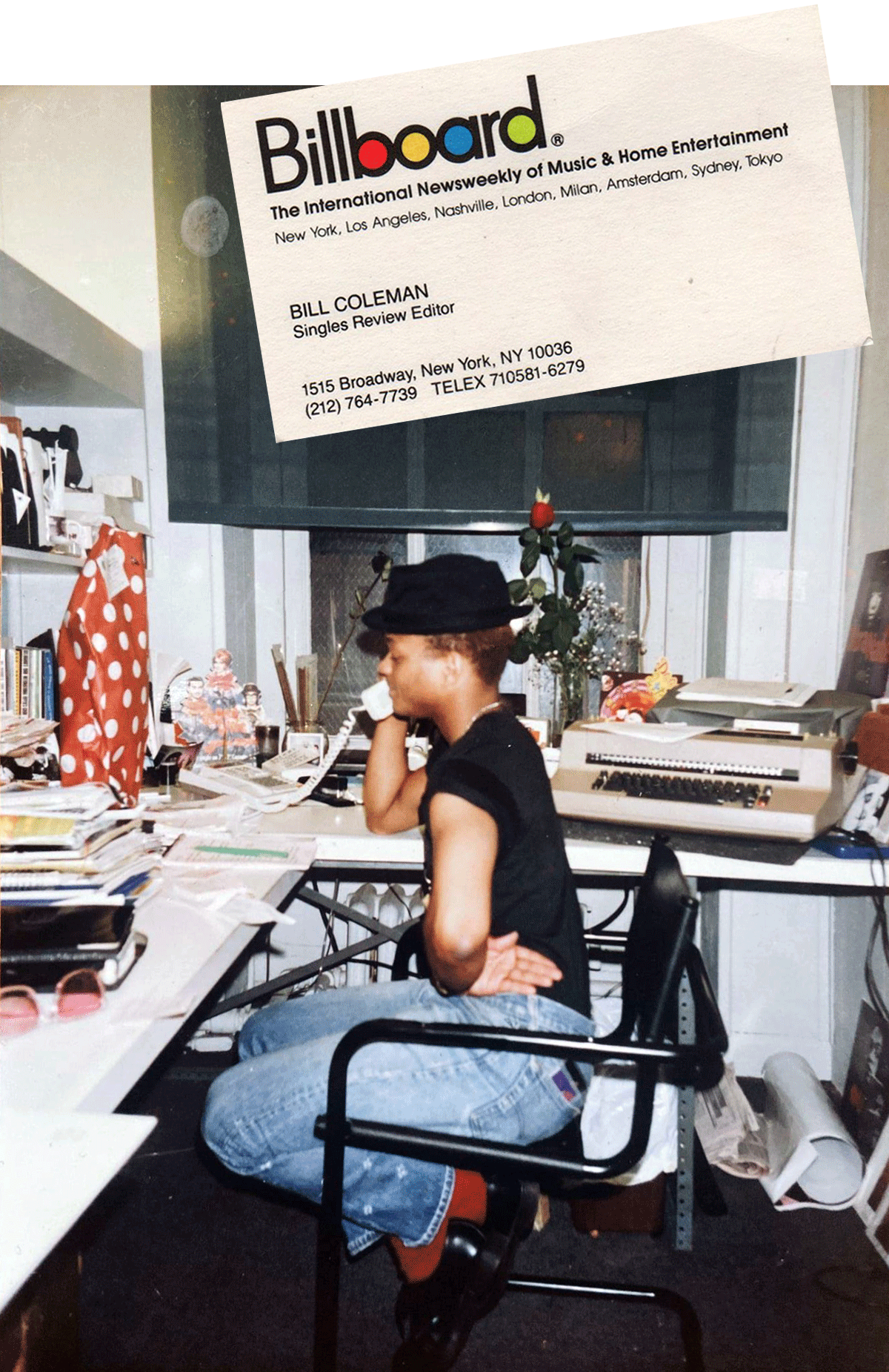 Coleman gave up his <i>Billboard</i> gig to start his own company, Peace Bisquit.